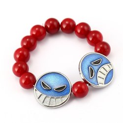 MS-Jewelry-ONE-PIECE-Bracelet-Ace-Red-Bead-Bracelet-Men-Anime-Charm-Bracelets-Bangles-Cosplay-Women